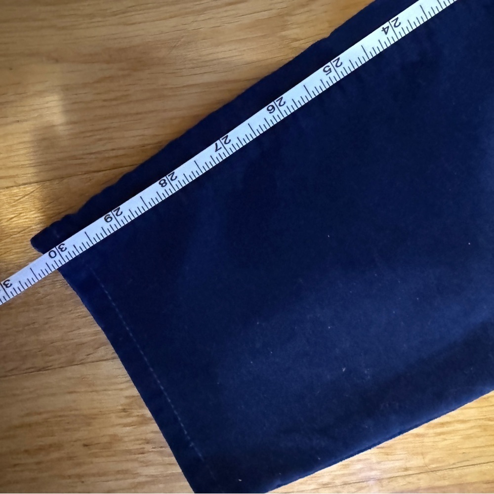 GAP blue velvet pants - Picture 4 of 6